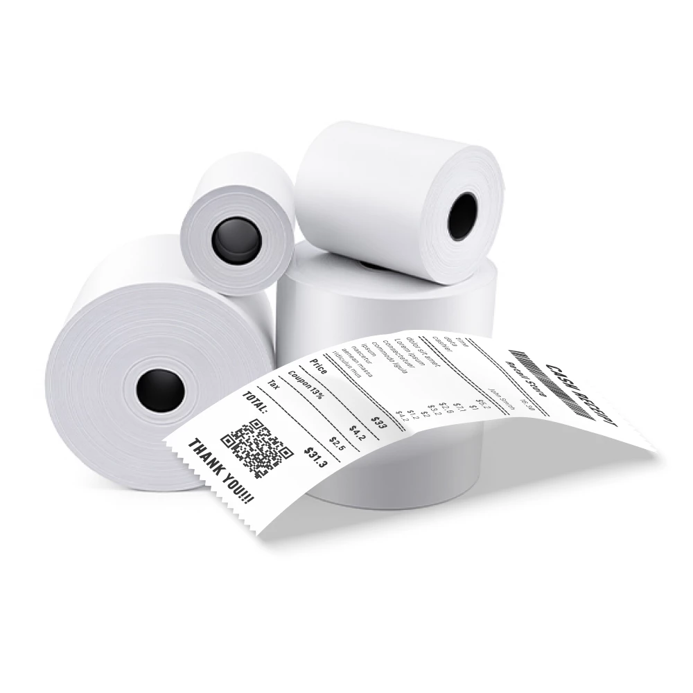 Factory-direct thermal receipt paper without core
